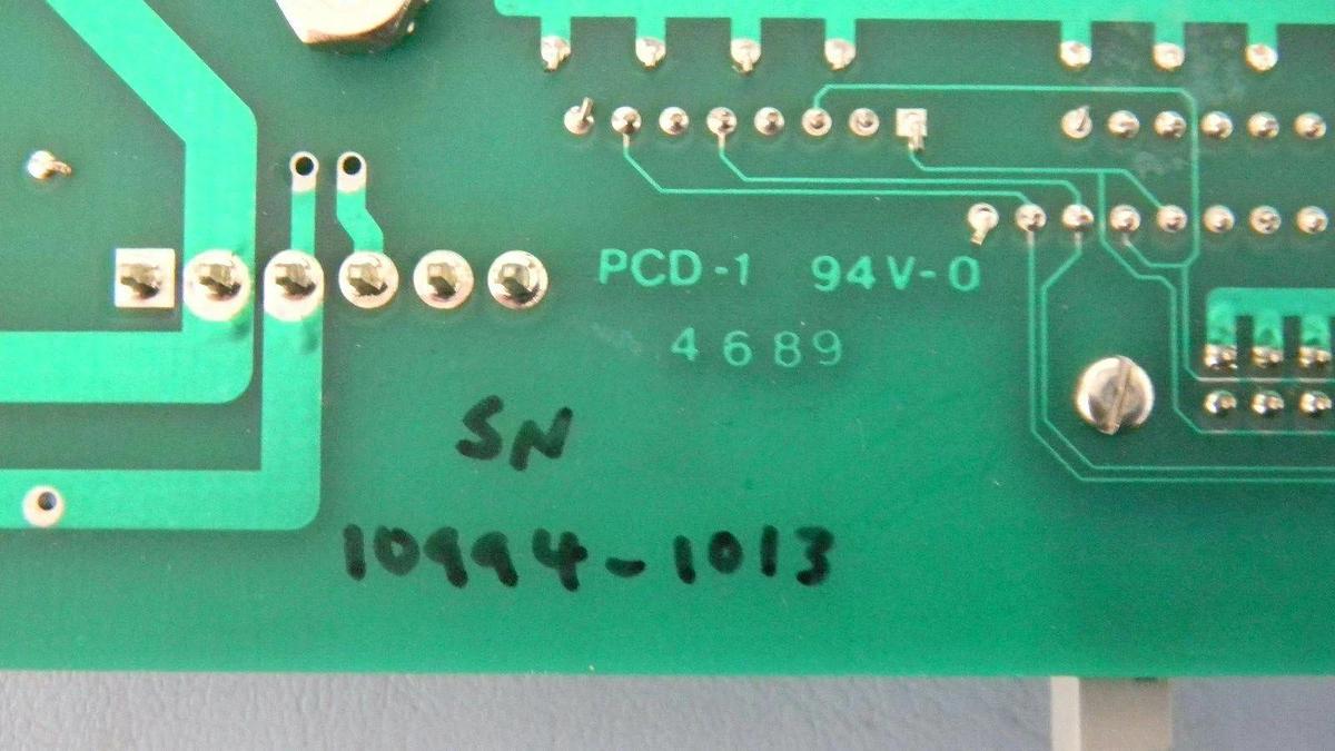 Used Brooks Automation 10994 Rev A, PCB Assembly, Working When Removed