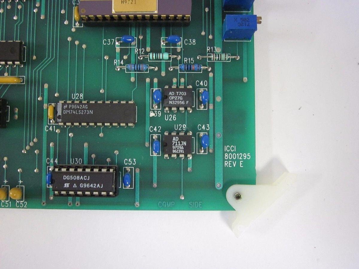 Used ICCI 8001295 Board Rev E, Used