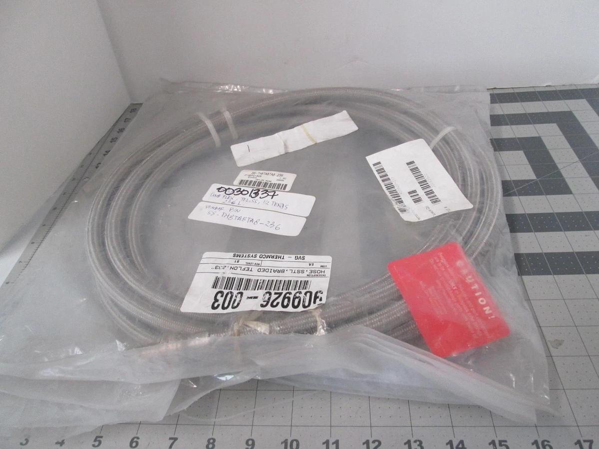 Used Swagelok, SS-TH8TA8TA8-236, Teflon Hose, 19.6', New