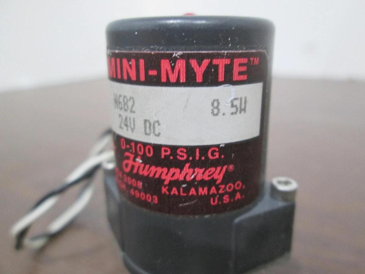 Used Humphrey, M6B2, Mini-Myte, 24V, Solenoid Valve, Used