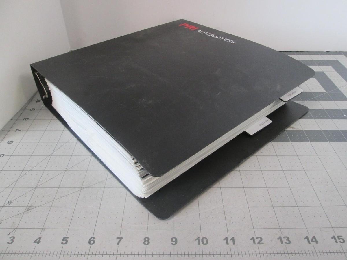 Used PRI Automation, PRI-7700 Technical Reference Manual REV A, Used