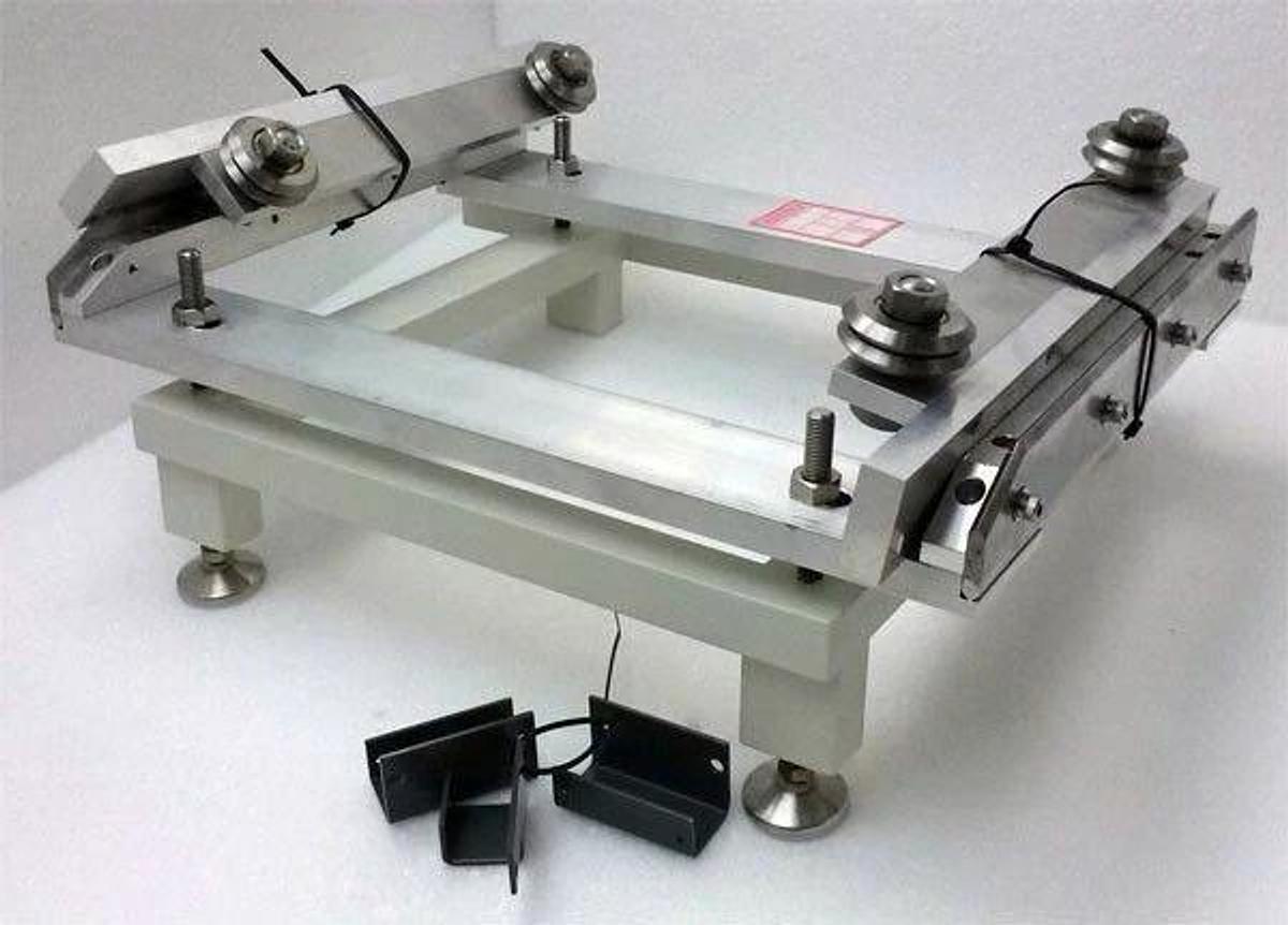 Used TEL Tokyo Electron Leveling Base with Sliding Rails, Used