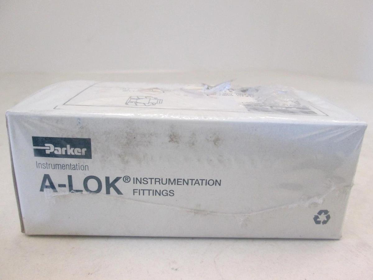 Parker, 8BLP8-316, A-Lok Plug Box of 20, New, Original Packaging