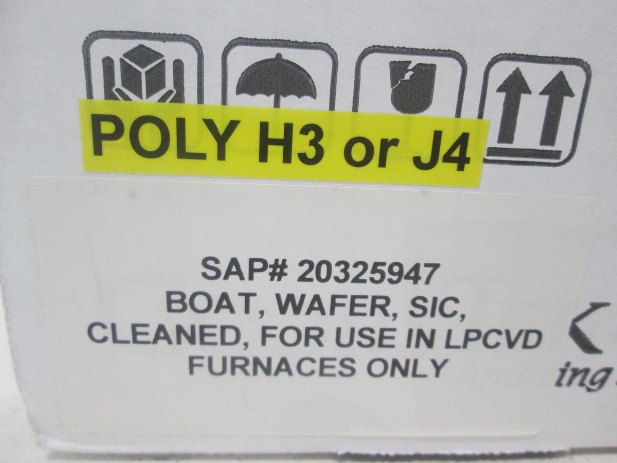 Used Coorstek, Model 20325947, 25 Slot 150 MM Polysilicon, Carbide Boat, Cleaned
