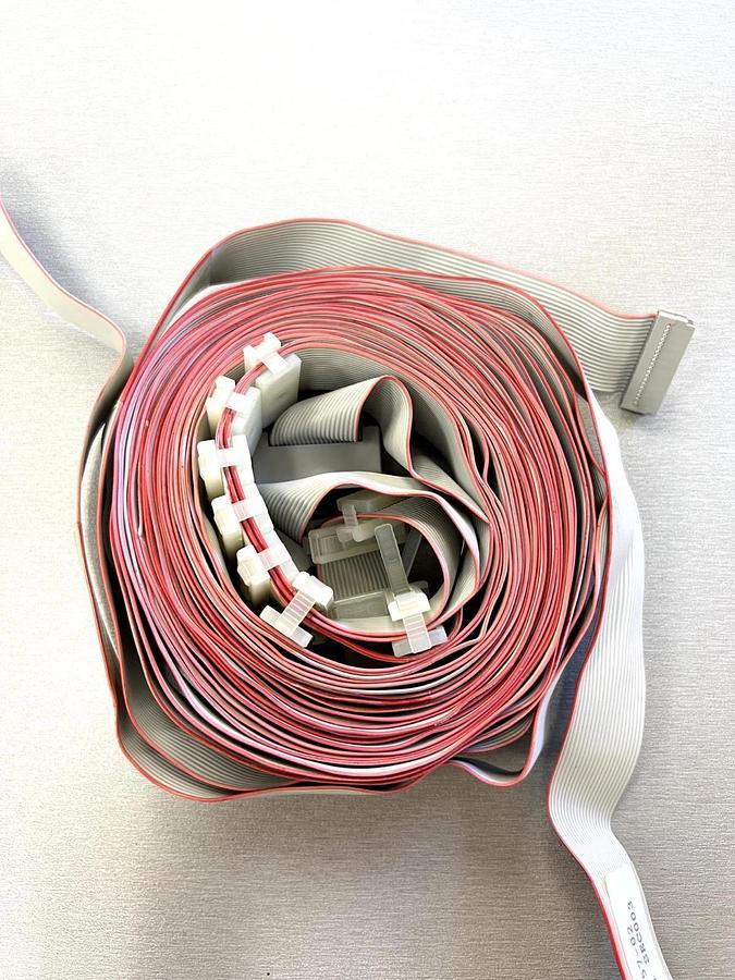 Used SVG Thermco VTR Ribbon Cable P/N 600157-02 ASSY FLOW CONTROL CABLE (3 CH.), Used