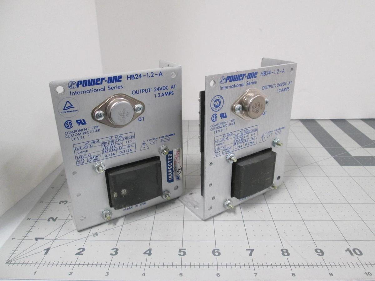 Used Power-One, HB24-1.2-A, Power Supply, Used, Lot of 2