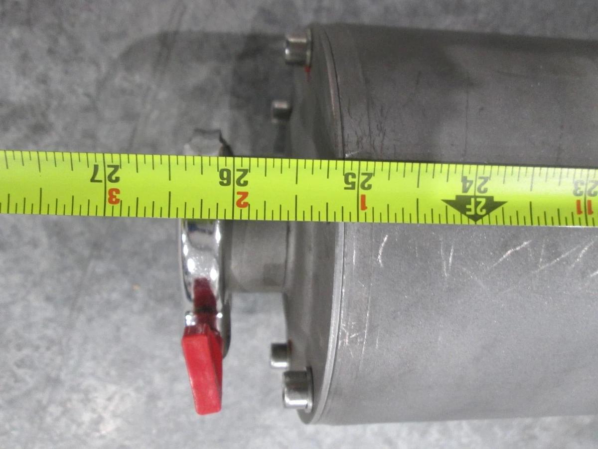 Used Edwards, A528-19-000, QDP Vacuum Pump Exhaust Silencer Muffler, Used