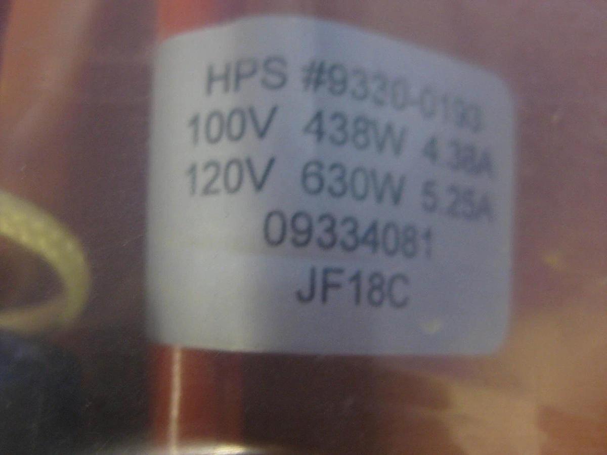 HPS 9330-0193 Heater Jacket for 3" x 34"L Vacuum Pipe, NEW