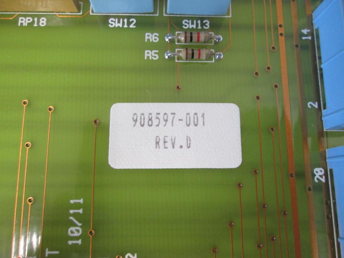 Watkins Johnson, 908597-001, Opto-Breakout Card 18-APL. New