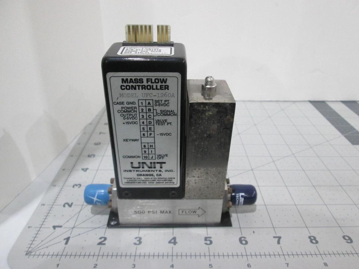 Used Unit, UFC-1260A, Mass Flow Controller, SIH2CL2, 500 SCCM, Used