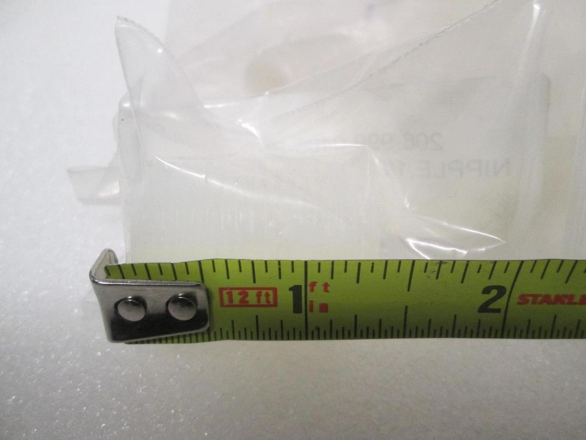 1/2" MNPT, Close, PP, Nipple, 206-999-0405, New, Lot of 11