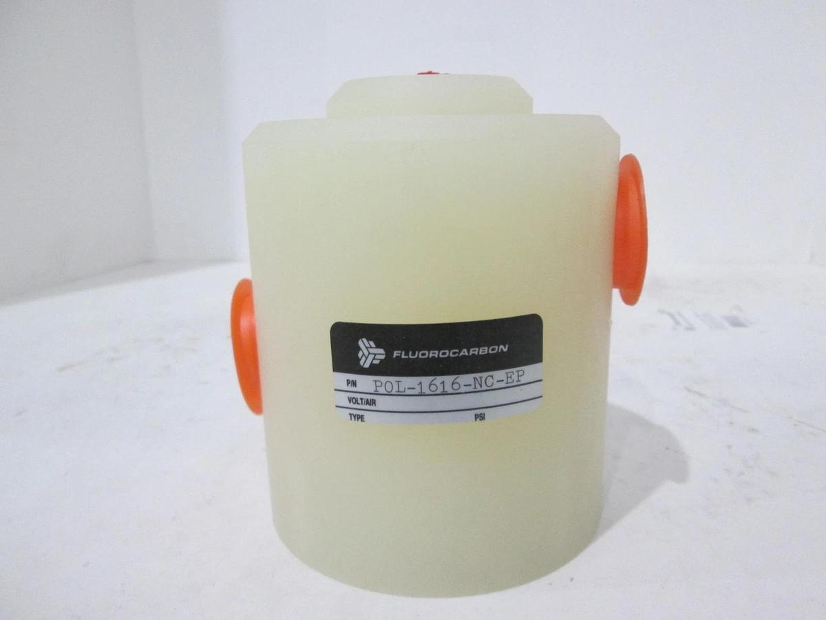 Used Fluorocarbon, POL-1616-NC-EP, Normally Closed Valve, Used