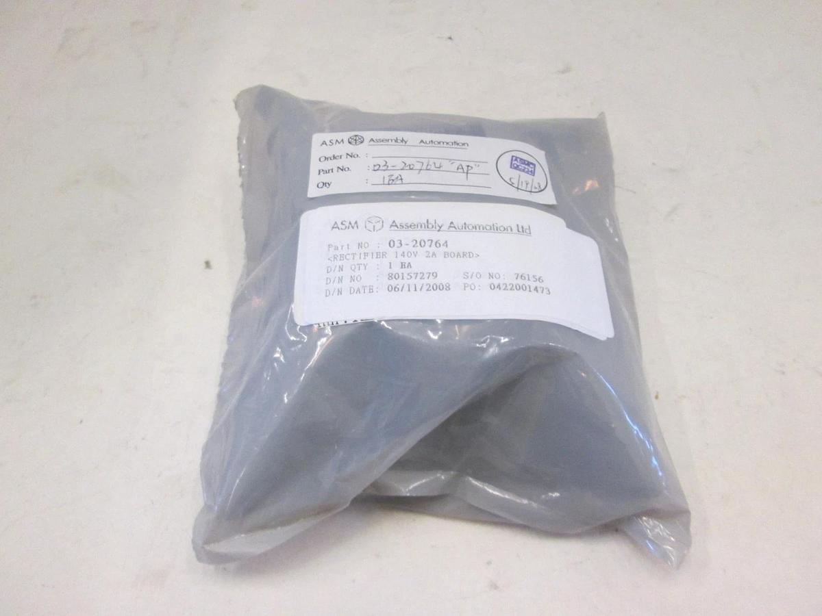 ASM, Rectifier 140V 2A Board, 03-20764, New