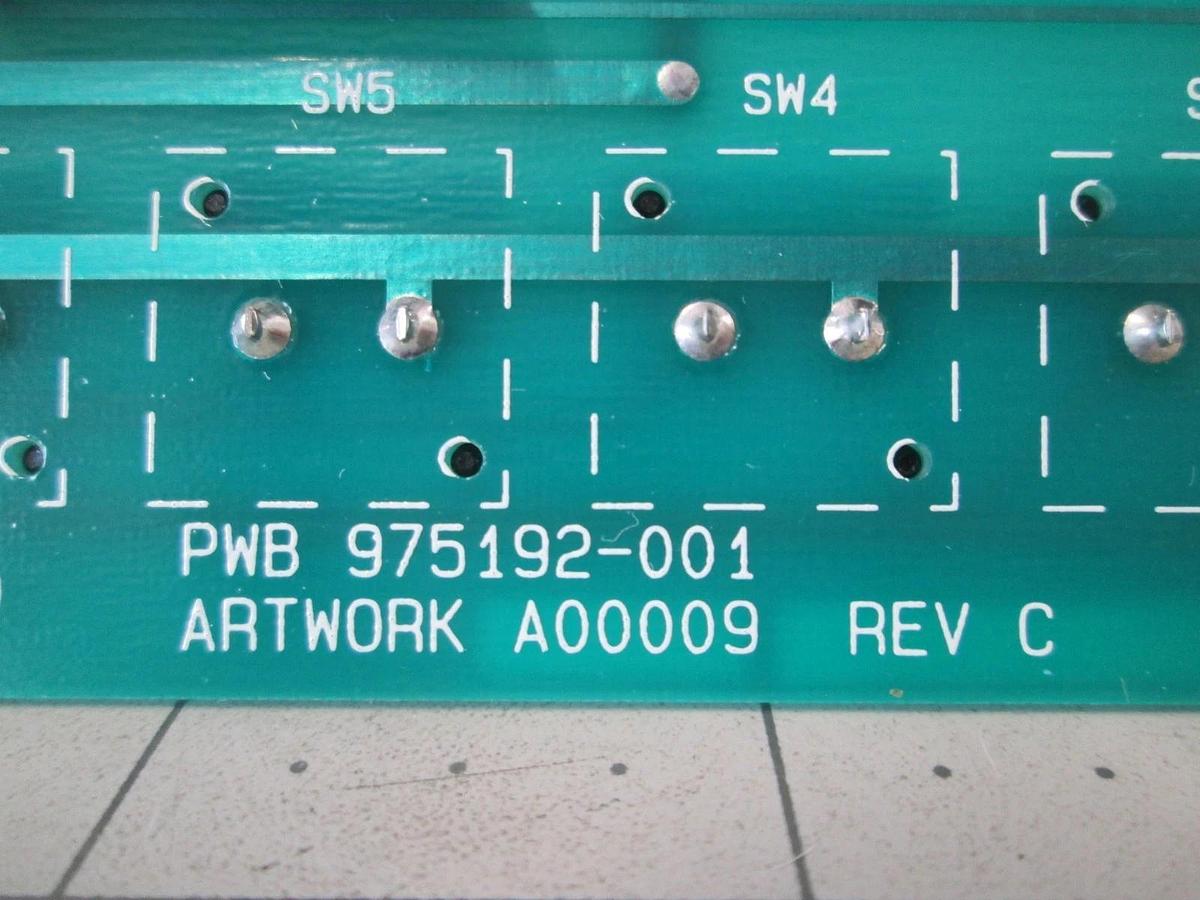 Watkins Johnson, 975191-002, Panel Display, Thermotrim Circuit PCB Card, New