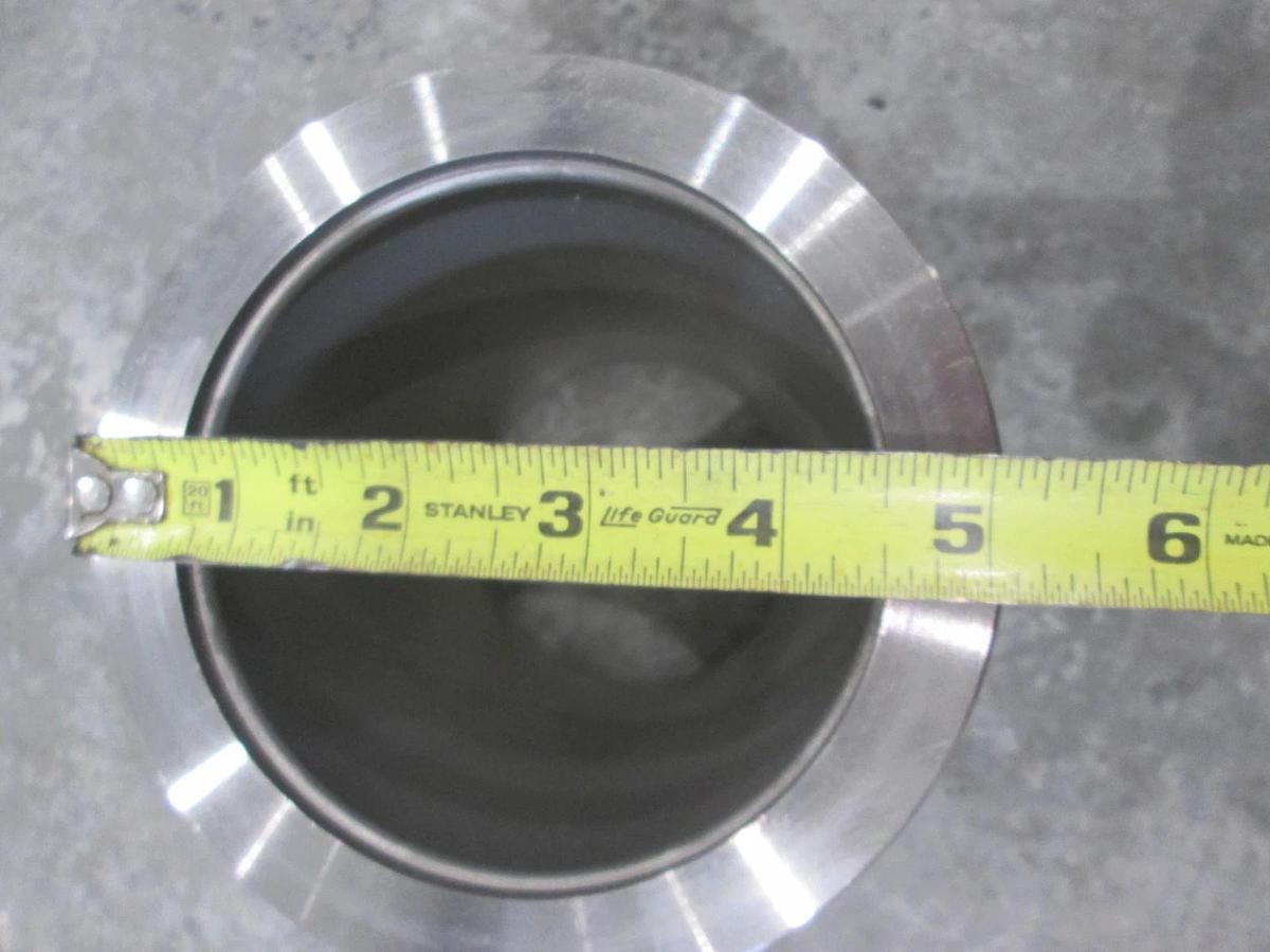 Used Stainless Steel Adapter, 4 1/4", Used