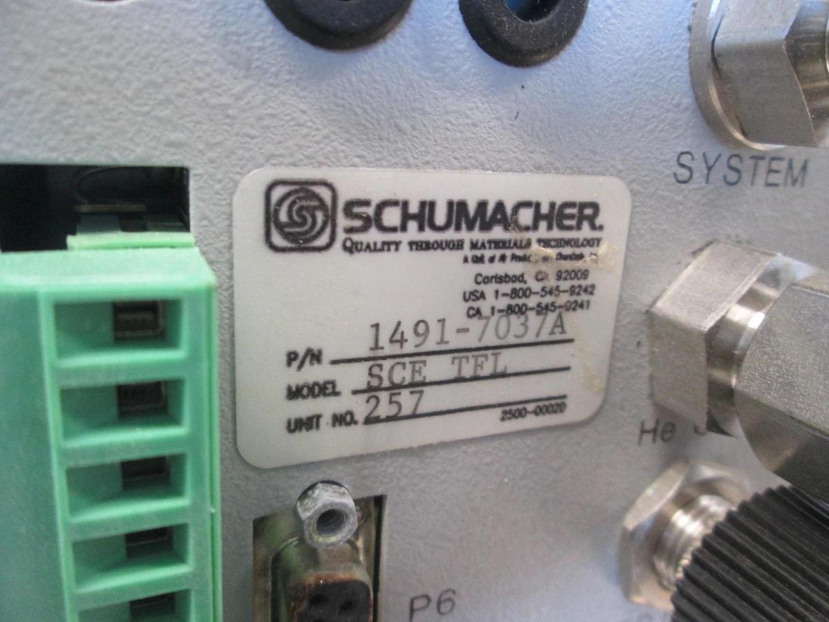 Used Schumacher, SCE TFL, Transfill Source Controller, 1491-7037A, Used