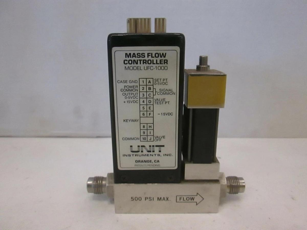 Refurbished Unit UFC-1000 Mass Flow Controller 20%B2H6/SiH4, O2, 300 SCCM, Refurb