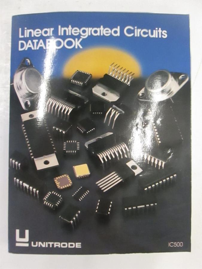 Used Unitrode Linear Integrated Circuits Databook IC500, Used