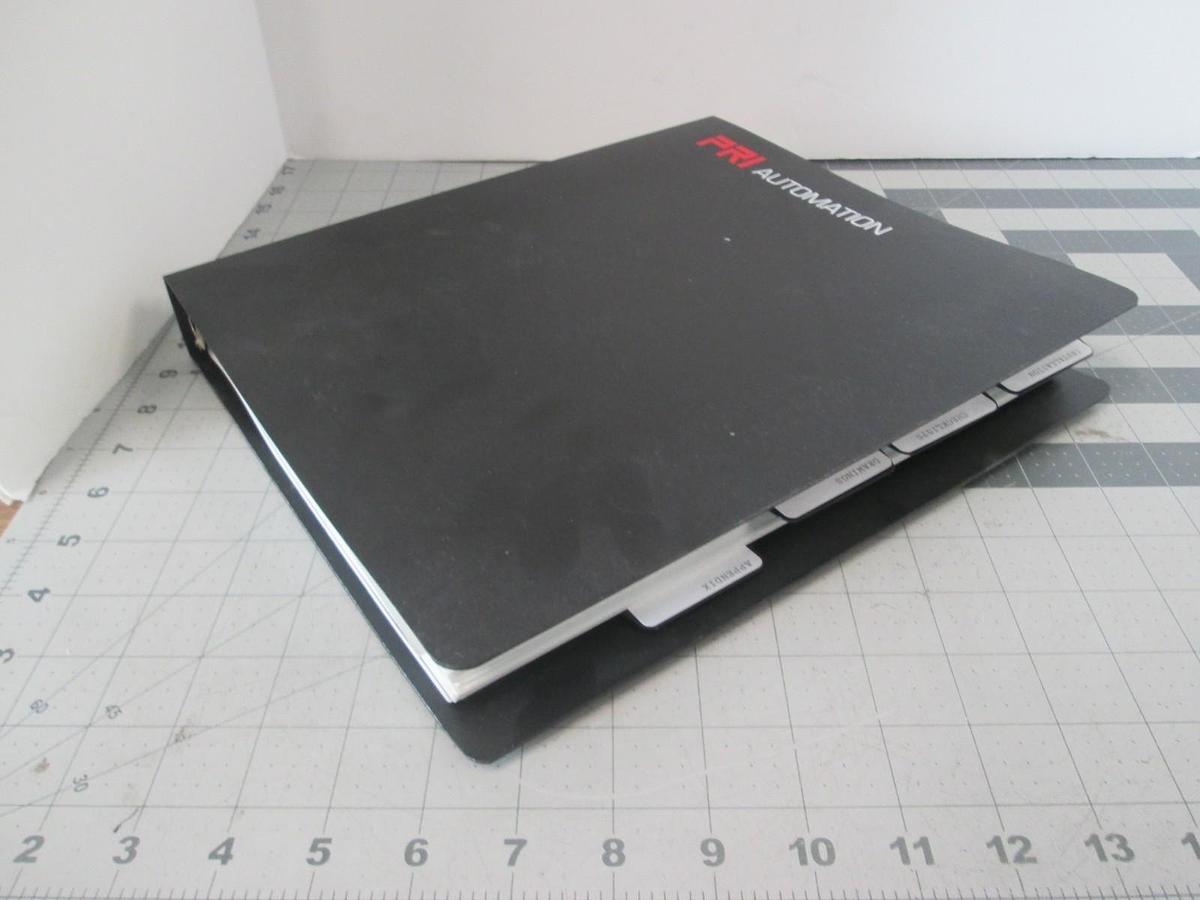Used PRI Automation, PRI-7000 Series Stockers Installation Manual, REV A, Used