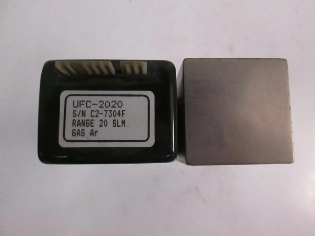 Used Unit UFC-2020 Mass Flow Controller, Ar, 20 SLM, 1/4" MVCR, Used