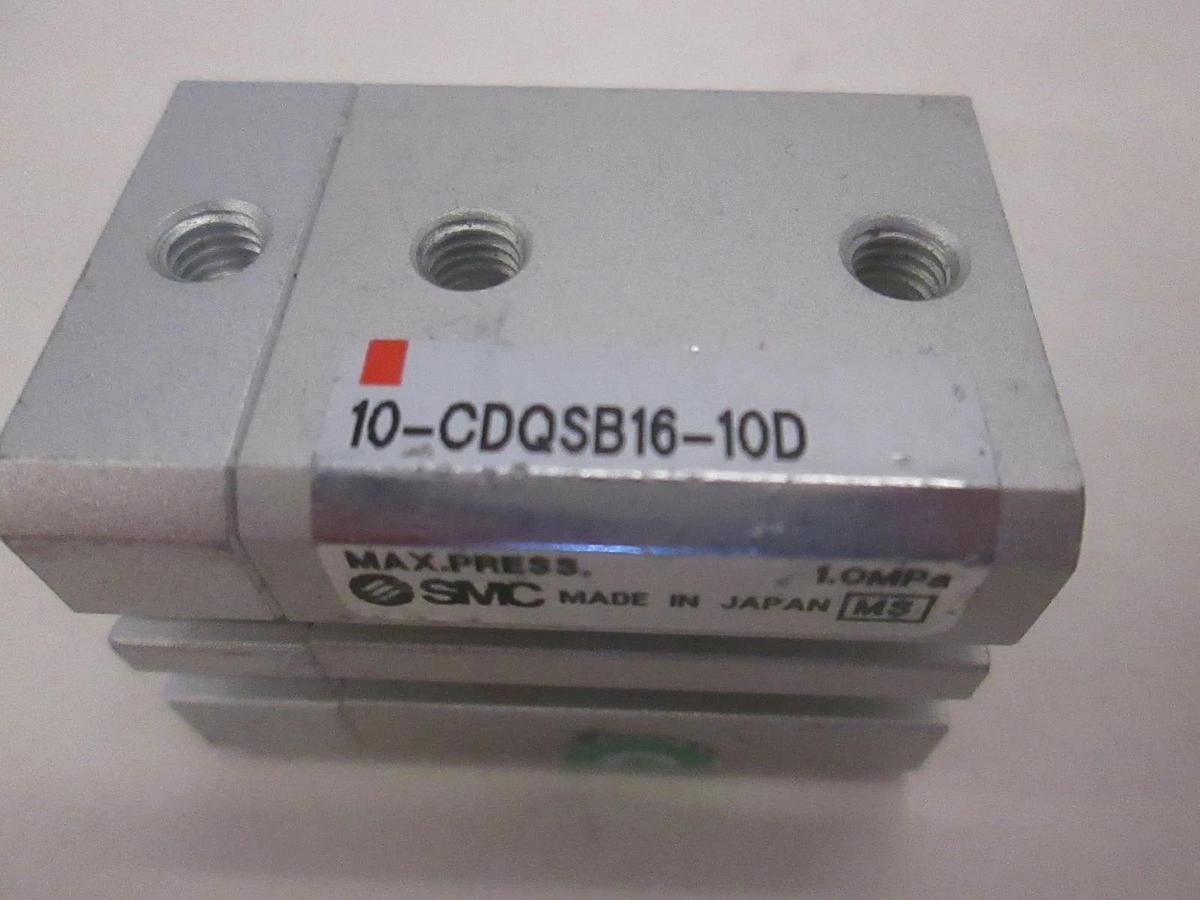 Used SMC, 10-CQSB16-10D, Compact Cylinder, Used