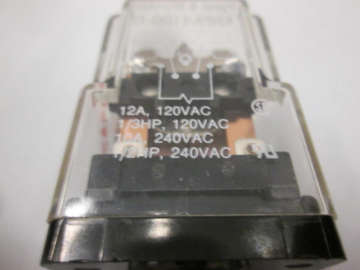 Used Potter & Brumfield, KRPA-11DG-12, 12VDC Relay, Used