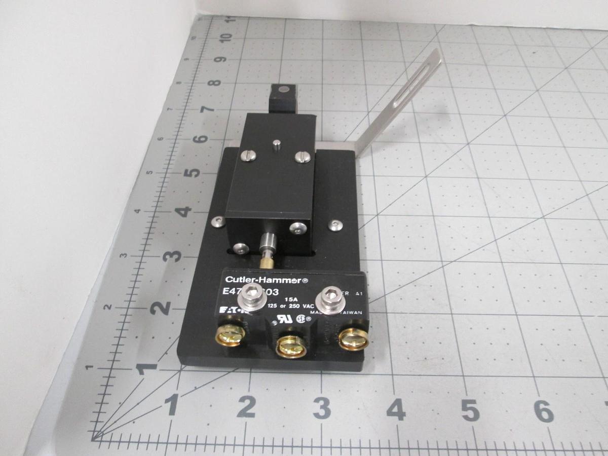 Watkins Johnson, 928491-001, Limit Switch Assy, Tracking Belt Right, New