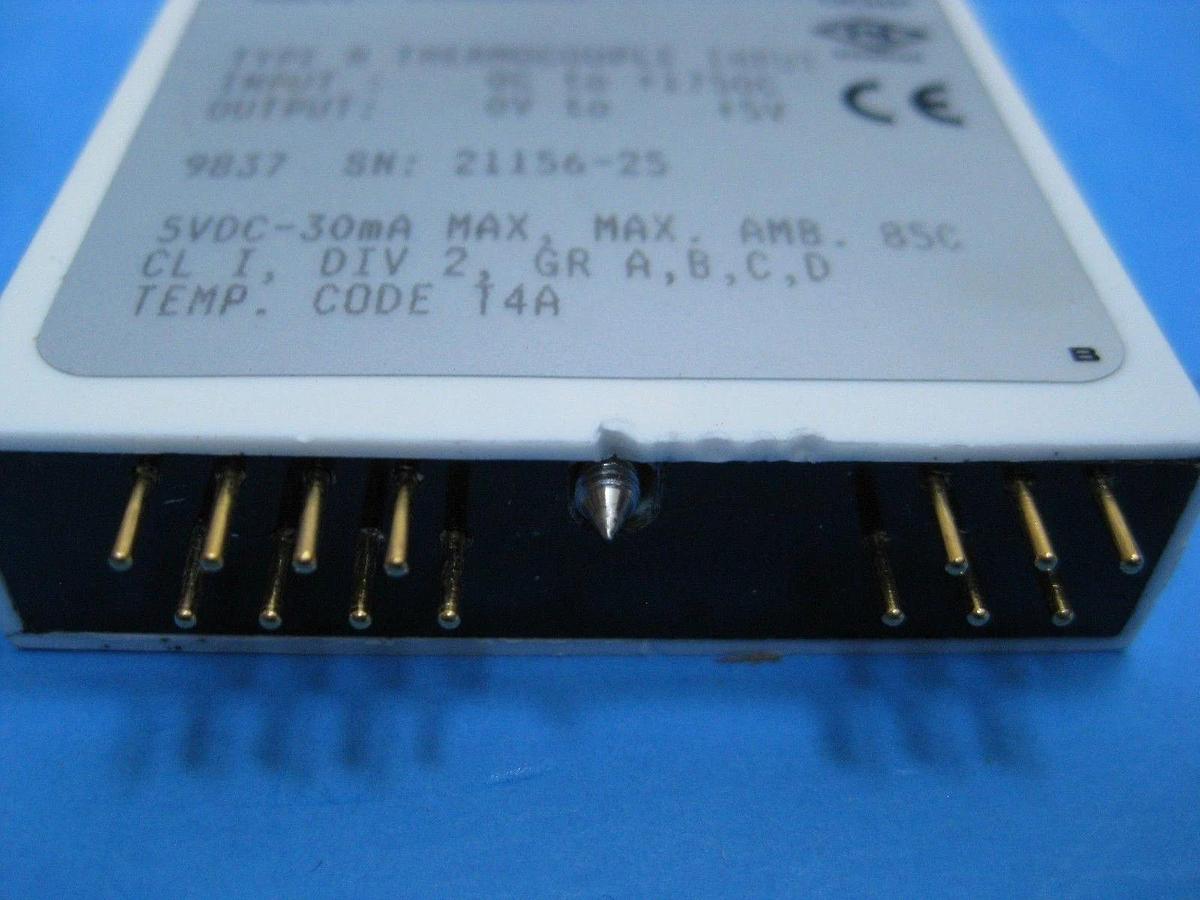 Used DATAFORTH SCM5B37 TYPE R Linearized Thermocouple Input Module - Used
