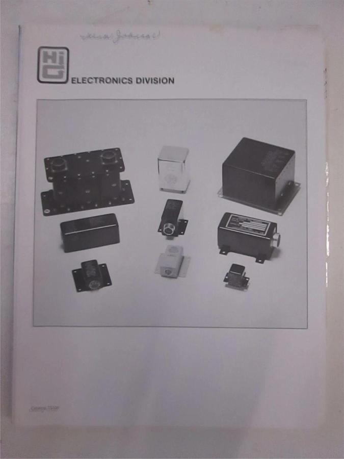 Used Electronics Division Catalog TS100, Used