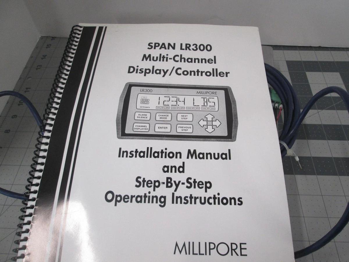 Millipore, GCS-305 Scale, 60lb Max, w/ Installation Manual, New