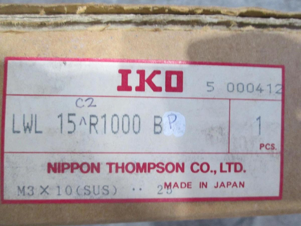 IKD, LWL 15R1000 B, Linear Bearing Rail Guide, New
