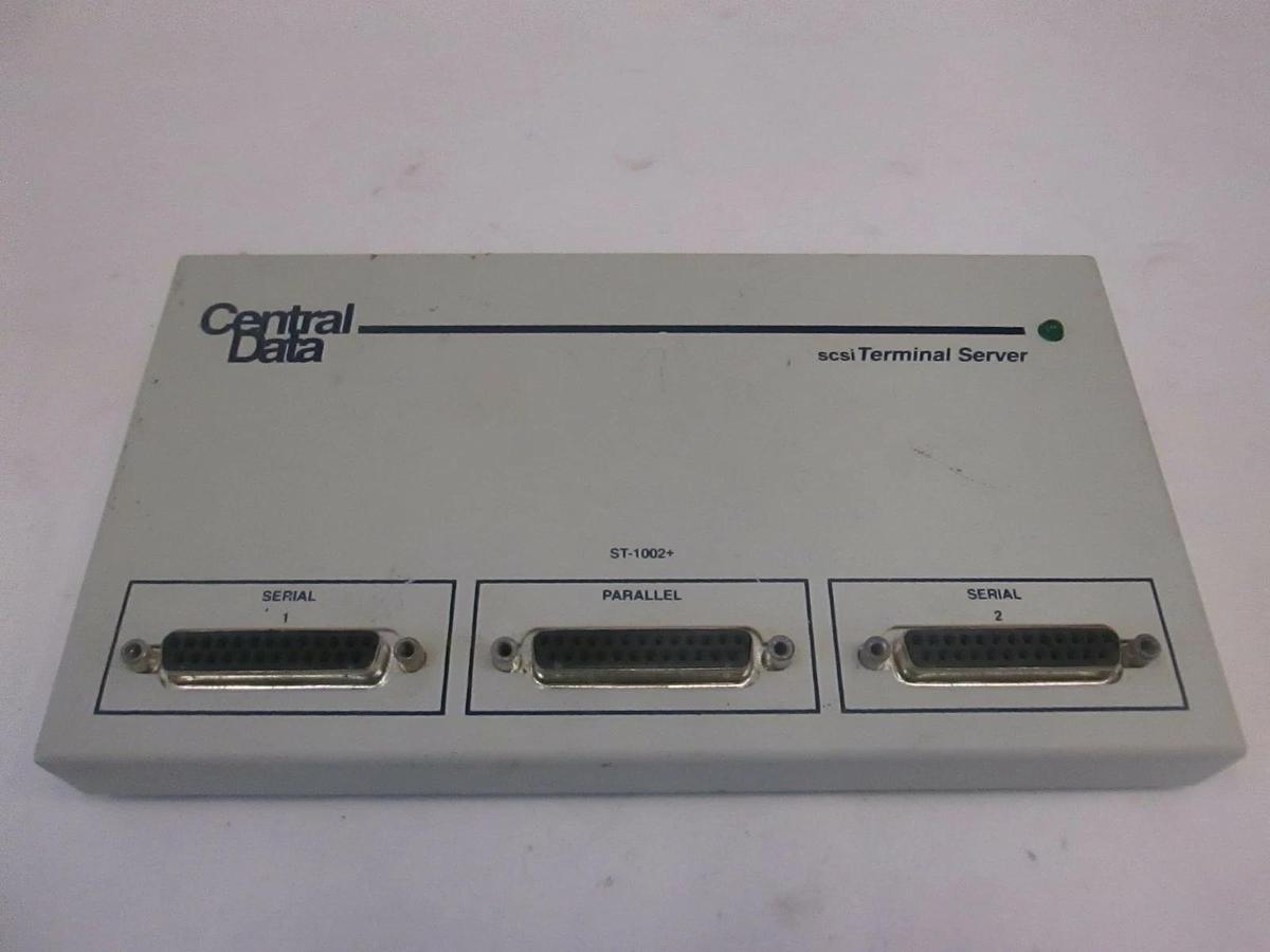 Used Central Data, SCSI Terminal Server, ST-1002+, Used