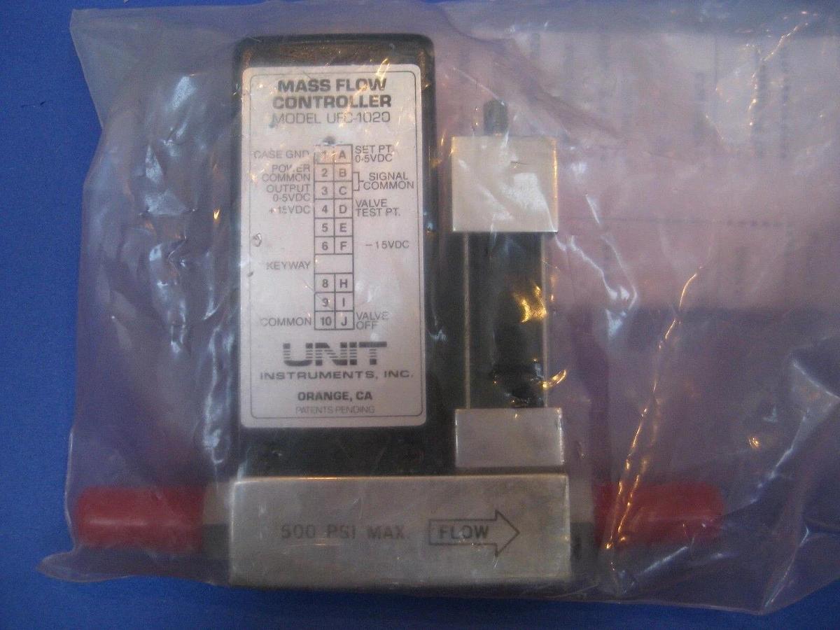 Used Unit UFC-1020 Mass Flow Controller MFC, O2, 10 SLM, Rfrb