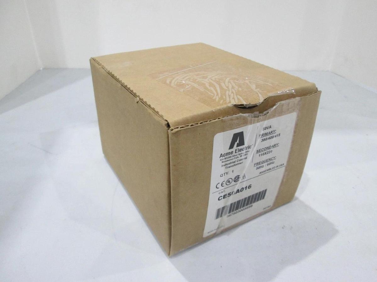 Acme Electric, CE50A016, Industrial Control Transformer, New