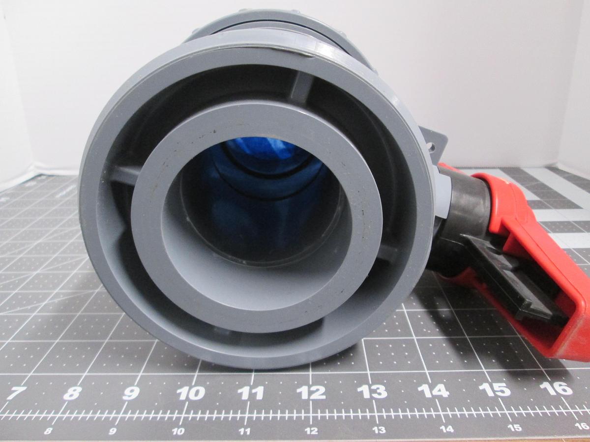 Spears, 1822-025C, 2-1/2" CPVC True Union Ball Valve EPDM 235 PSI
