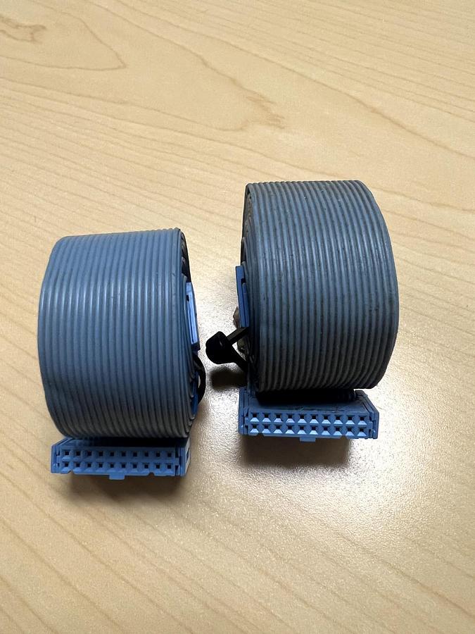 Used T&B/ Ansley SVG VTR Ribbon Cable 600114-02 REV 6 J121 Bundle of 2