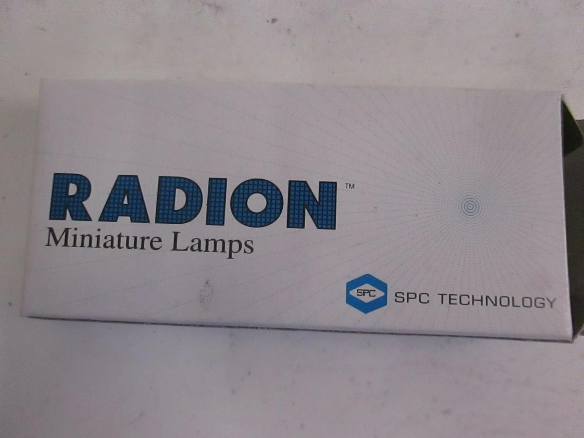 Used SPC Radion Mini Lamps 73, Pk of 10, Lot of 6 Boxes