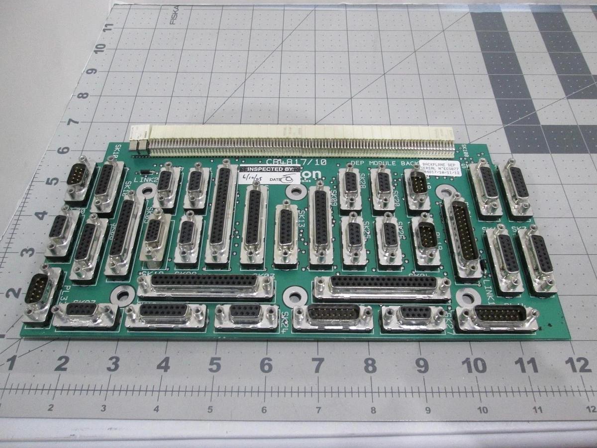 Used CB4817/10, Backplane DEP PCB Assy, Used