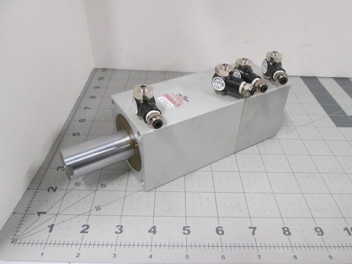 Used Compact Air Products, QJM00-3581 5/01, Air Cylinder, Used