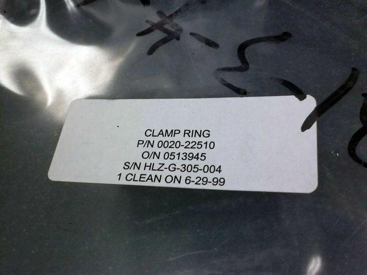 Used AMAT Applied Materials 0020-22510 Clamp Ring, Sealed Manufacturer Refurbished