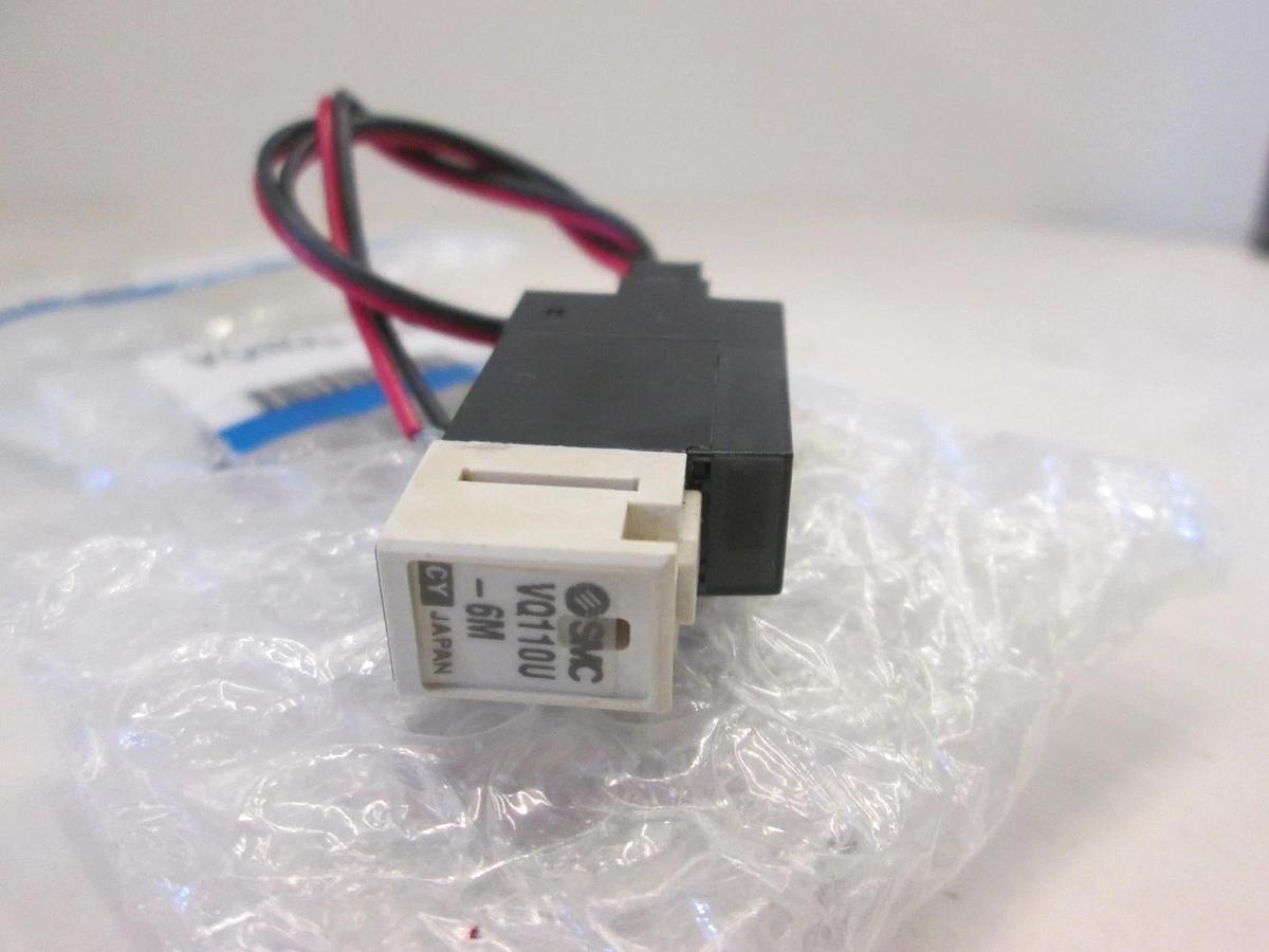 SMC, Solenoid Valve, VQ11OU-6M, New, Lot of 3