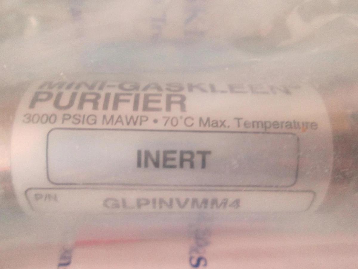 Pall, GLPINVMM4, Mini-Gaskleen Purifier, 3000 PSIG MAWP, Inert, New