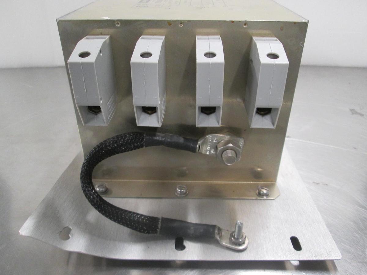 Used Schaffner, FN356-100-34, Power Line Filter, 440/250VAC/50-60Hz, Used