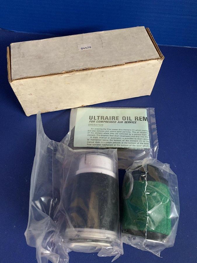 Used Norgren 4141-05 Ultraire Oil Removal Filter Kit, New in Box