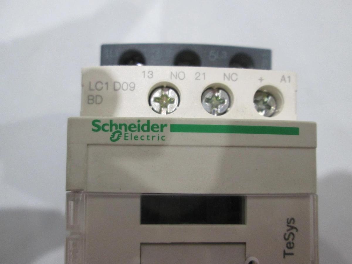 Used Schneider Electric, LC1 D09, TeSys Contactor, NWOB