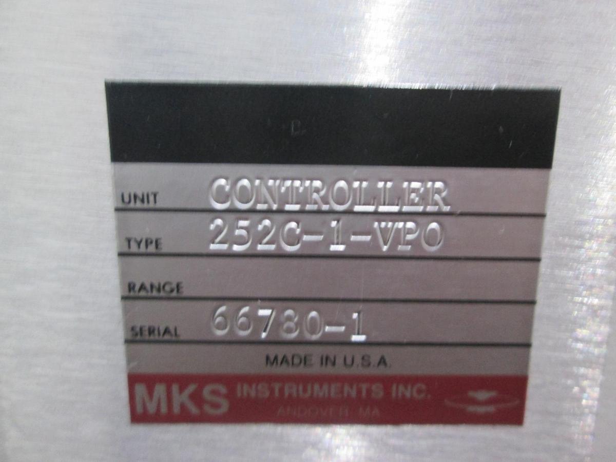 Used MKS, Type 252, 252C-1-VPO, Exhaust Valve Controller, Used