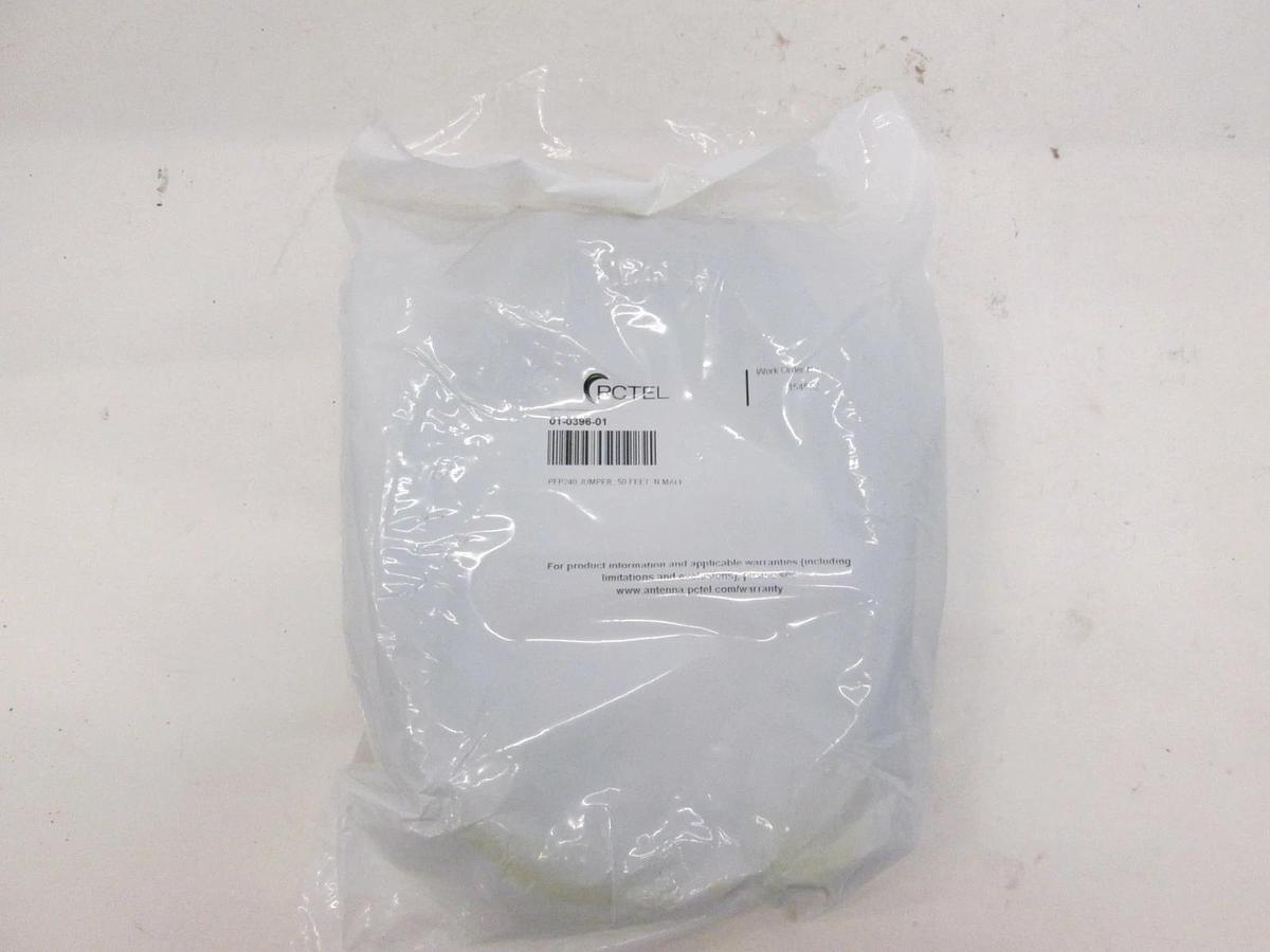 Used PCTEL, 50' Male Jumper Coaxial Cable, PFP240, New