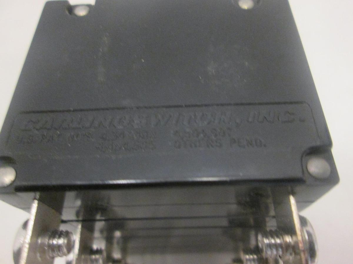 Used Carling Switch, AA4-B0-24-470-3B1-C, CIRCUIT BREAKER 4P, 7AMP, New
