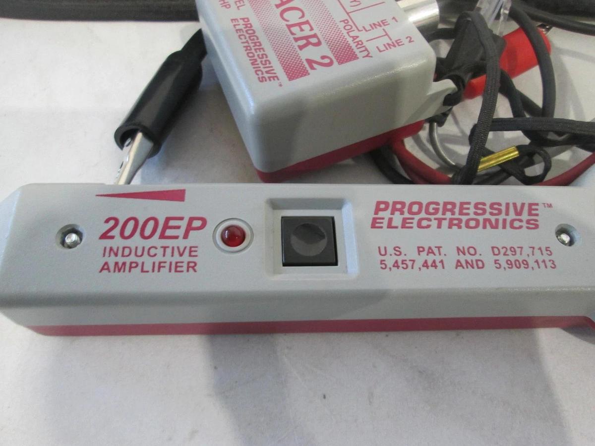 Used Progressive Electronics, 200EP, Inductive Amplifer w/ Tracer 2 Model 77HP, Used