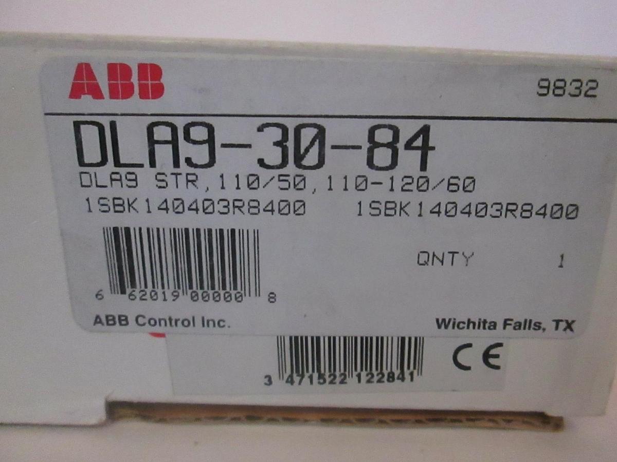 Used ABB, DLA9-30-84 w/ ABB MS 325 Starter, New
